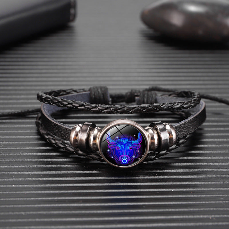 Bracelet Constellation  Zodiac pour hommes femmes enfants