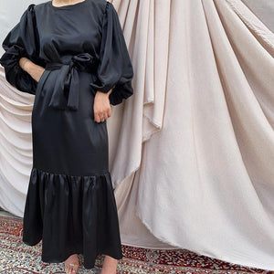 Abaya de Dubaï Hijab Robe