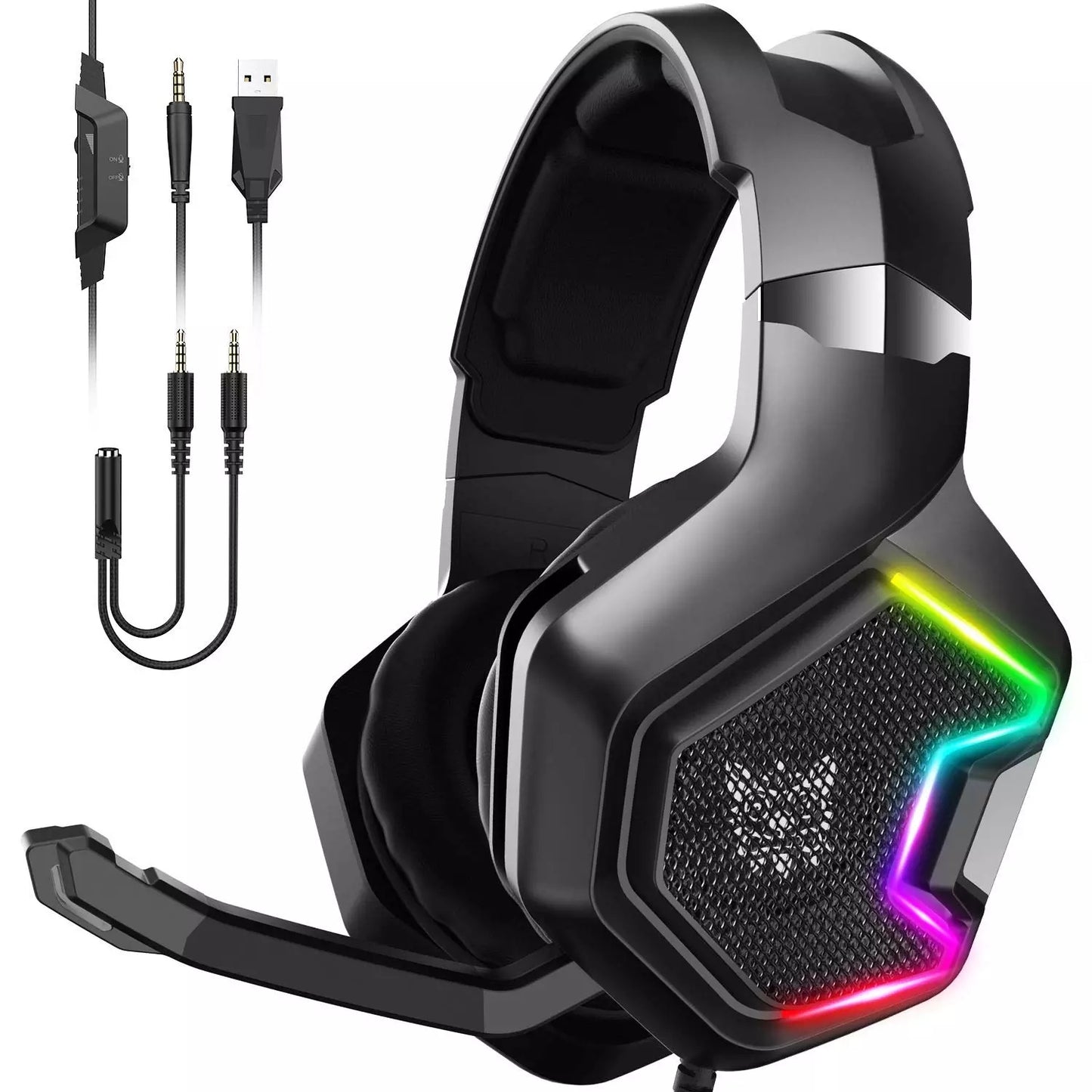 ONIKUMA K10 PRO Gaming Headset Stéréo ps4,ps5 xbox.