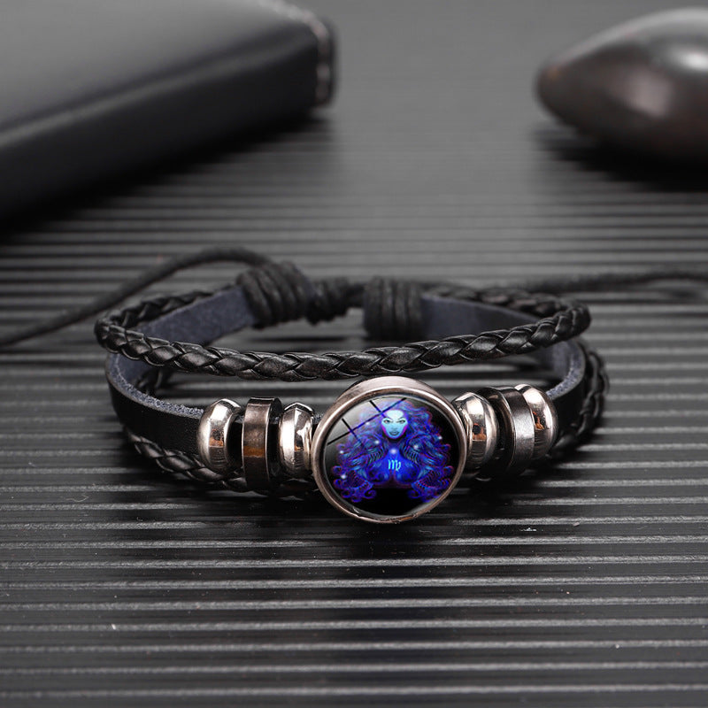 Bracelet Constellation  Zodiac pour hommes femmes enfants